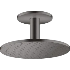 Верхній душ 300 2jet AXOR SHOWER SOLUTIONS 35304340, зі стельовим під'єднанням, чорний