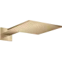 Верхній душ 300/300 2jet AXOR SHOWER SOLUTIONS 35318340, з тримачем, чорний