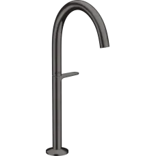 Змішувач для раковини Select 260 AXOR ONE 48030340, для накладної раковини, з донним клапаном Push-Open, чорний