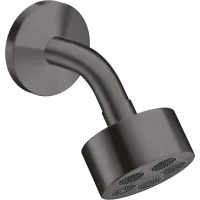 Верхній душ 75 1jet EcoSmart з тримачем AXOR ONE 48490340, чорний