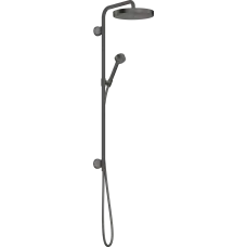 Showerpipe 280 1jet AXOR ONE 48790340, прихованого монтажу, чорний