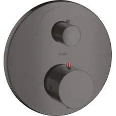 Термостат із запірним вентилем AXOR STARCK 10700340, чорний