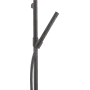 Душовий набір AXOR STARCK 27980340, 0.90 м, з ручним душем, чорний
