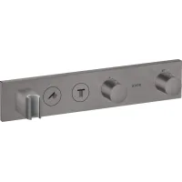 Модуль термостата AXOR SHOWER SOLUTIONS 18355340, Select 460/90, для 2 споживачів, прихованого монтажу, чорний