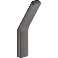 Гачок одинарний AXOR UNIVERSAL SOFTSQUARE 42801340, чорний