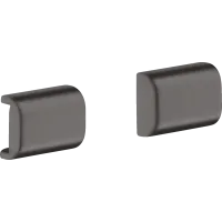 Декоративна накладка для рейлінгу AXOR UNIVERSAL SOFTSQUARE 42871340, чорний