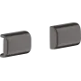 Декоративна накладка для рейлінгу AXOR UNIVERSAL SOFTSQUARE 42871340, чорний