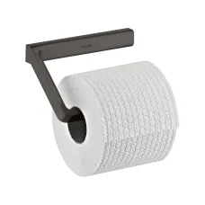 Тримач туалетного паперу без кришки AXOR UNIVERSAL SOFTSQUARE 42846340, чорний
