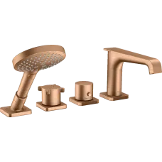 Термостат на край ванни AXOR CITTERIO E 36411140, на 4 отвори, бронза