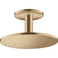 Верхній душ 300 1jet AXOR SHOWER SOLUTIONS 35301140, зі стельовим під'єднанням, бронза