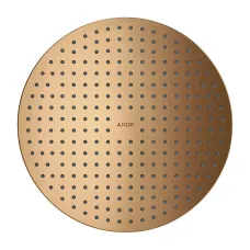 Верхній душ 300 1jet AXOR SHOWER SOLUTIONS 35302140, стельовий монтаж, бронза