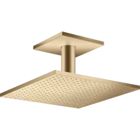 Верхній душ 300/300 1jet AXOR SHOWER SOLUTIONS 35316140, зі стельовим під'єднанням, бронза