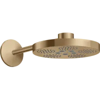 Верхній душ 280 2jet з тримачем AXOR ONE 48492140, бронза