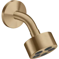 Верхній душ 75 1jet EcoSmart з тримачем AXOR ONE 48490140, бронза