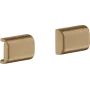Декоративна накладка для рейлінгу AXOR UNIVERSAL SOFTSQUARE 42871140, бронза