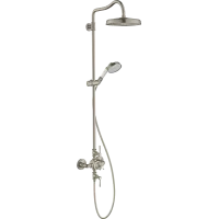 Showerpipe з термостатом і верхнім душем 240 1jet AXOR MONTREUX 16572820, нікель
