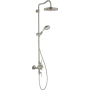 Showerpipe з термостатом і верхнім душем 240 1jet AXOR MONTREUX 16572820, нікель