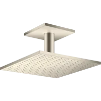 Верхній душ 300/300 1jet AXOR SHOWER SOLUTIONS 35316820, зі стельовим під'єднанням, нікель