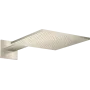 Верхній душ 300/300 2jet AXOR SHOWER SOLUTIONS 35318820, з тримачем, нікель