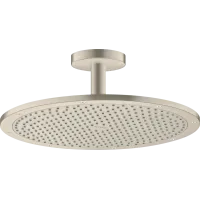 Верхній душ 350 1jet AXOR SHOWER SOLUTIONS 26035820, зі стельовим під'єднанням, нікель