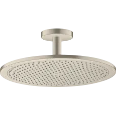 Верхній душ 350 1jet AXOR SHOWER SOLUTIONS 26035820, зі стельовим під'єднанням, нікель