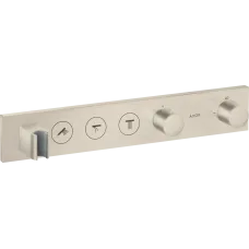 Модуль термостата AXOR SHOWER SOLUTIONS 18356820, Select 530/90, для 3 споживачів, прихованого монтажу, нікель