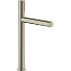 Змішувач для раковини AXOR UNO 45014820, Select 260, з донним клапаном, нікель