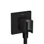 Porter-набір AXOR SHOWER SOLUTIONS 36734670, квадратний, чорний