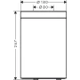 Кошик для сміття AXOR UNIVERSAL CIRCULAR 42872670, чорний