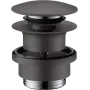 Зливний набір Push-Open AXOR 51300670, для раковини та біде, чорний