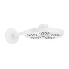 Верхній душ 280 2jet з тримачем AXOR ONE 48492700, білий