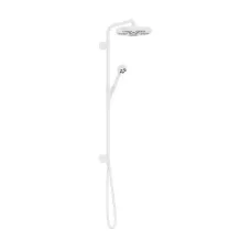 Showerpipe 280 1jet AXOR ONE 48790700, прихованого монтажу, білий