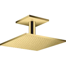 Верхній душ 300/300 1jet AXOR SHOWER SOLUTIONS 35316990, зі стельовим під'єднанням, золото