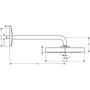 Верхній душ 280 1jet з тримачем AXOR ONE 48491990, золото