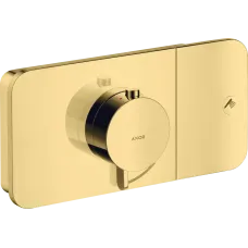 Термостат для 1 споживача AXOR ONE 45711990, прихованого монтажу, золото