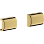 Декоративна накладка для рейлінгу AXOR UNIVERSAL SOFTSQUARE 42871990, золото