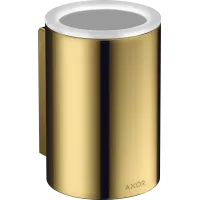 Стаканчик для зубних щіток AXOR UNIVERSAL CIRCULAR 42804990, настінний, золото