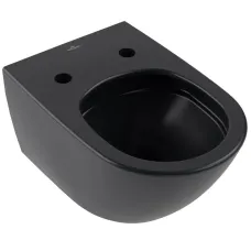 Унітаз підвісний VILLEROY & BOCH ANTAO 4674T0R7, 37x56 см, Ceramic Plus, чорний матовий