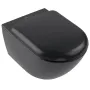 Унітаз підвісний VILLEROY & BOCH ANTAO 4674T0R7, 37x56 см, Ceramic Plus, чорний матовий