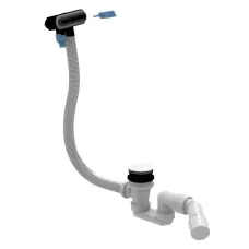 Злив-перелив VILLEROY & BOCH ACCESSORIES U90959033, комплект, чорний матовий
