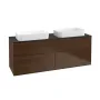 Тумба під дві раковини VILLEROY & BOCH FINION F31100PD, чорний