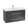 Тумба під раковину VILLEROY & BOCH AVENTO A89200B3, чорний