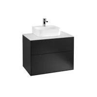 Тумба під раковину VILLEROY & BOCH FINION F08100PD, чорний