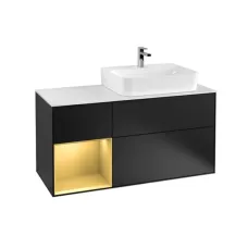 Тумба під раковину VILLEROY & BOCH FINION G141HFPD, чорний