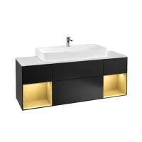 Тумба під раковину VILLEROY & BOCH FINION G211HFPD, чорний