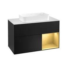Тумба під раковину VILLEROY & BOCH FINION G251HFPD, чорний