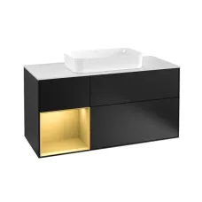 Тумба під раковину VILLEROY & BOCH FINION G291HFPD, чорний