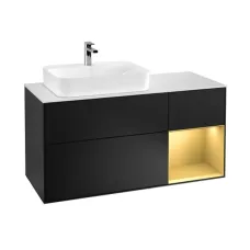 Тумба під раковину VILLEROY & BOCH FINION G401HFPD, чорний
