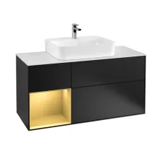 Тумба під раковину VILLEROY & BOCH FINION G411HFPD, чорний