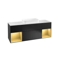 Тумба під раковину VILLEROY & BOCH FINION G741HFPD, чорний